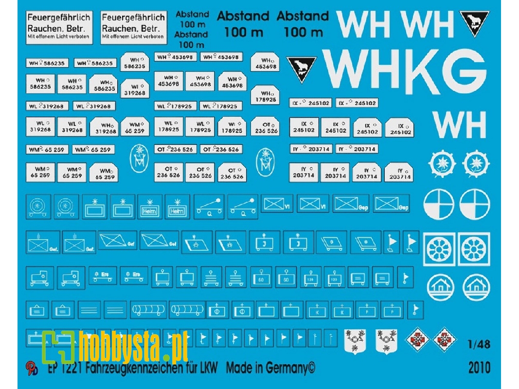 Number Plates For Transport Trucks And Tactical Markings - image 1