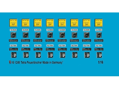 Markings For Tetra Fire Extinguisher For German Tanks - image 1