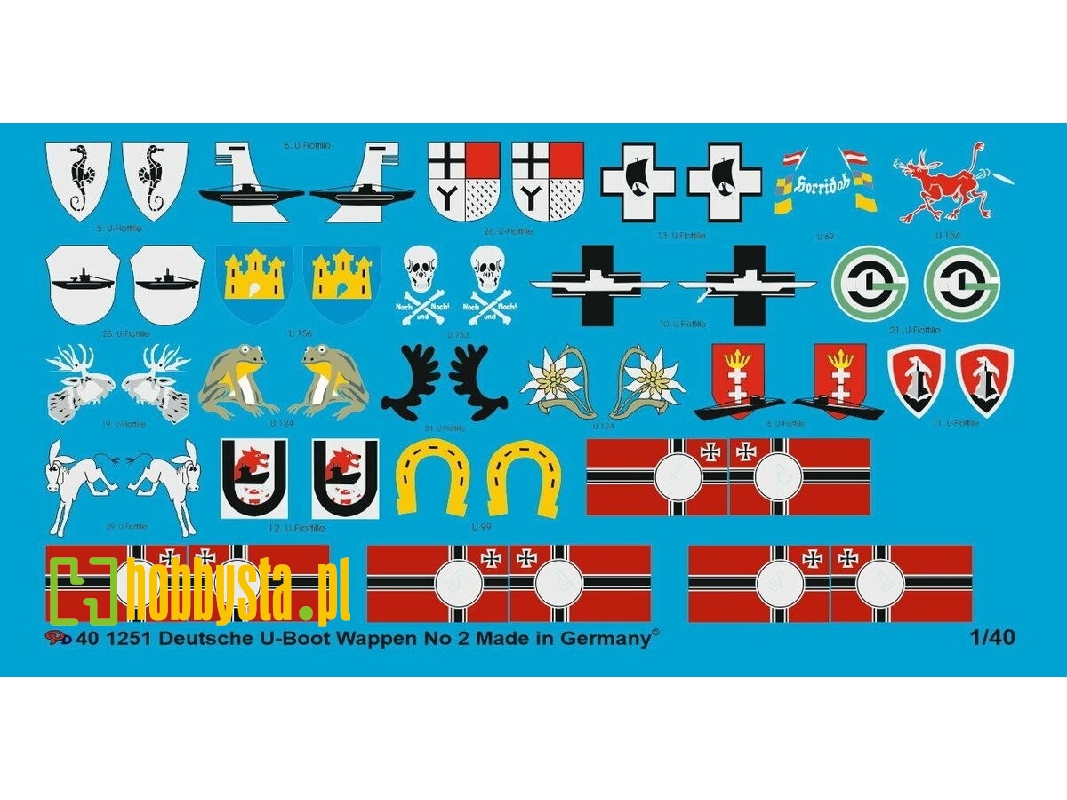 German U-boot Turret Markings No. 2 - image 1