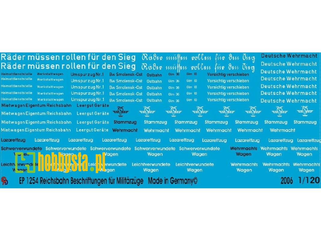 Markings For German Military Trains - image 1