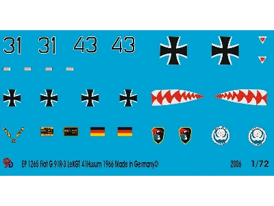 Fiat G.91 Lekgt 41 Husum 1966 - image 1