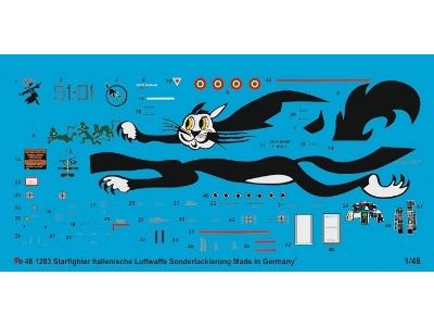 Starfighter Italian Airforce 50 Years Starfighter Special Painting - image 1