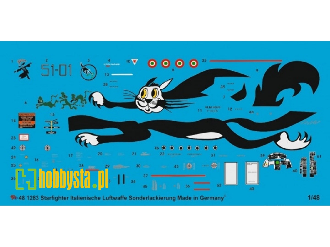 Starfighter Italian Airforce 50 Years Starfighter Special Painting - image 1