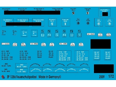 Markings For Vehicles Of The German Fire Brigades - image 1