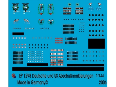 German And Us Kill Markings For Planes - image 1