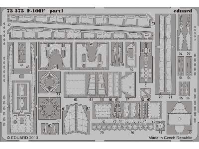 F-100F S. A. 1/72 - Trumpeter - image 3