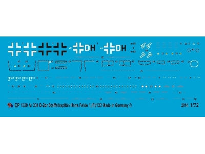 Ar 234 B-2br Staffel Captain Hans Felde 1.(F)/123 1945 - image 1
