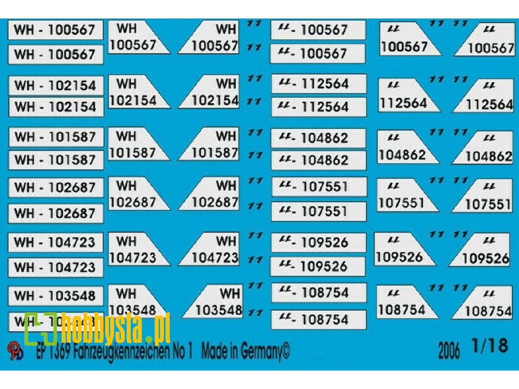 German Number Plates - image 1