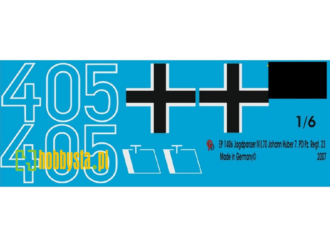 Jagdpanzer Iv/70 Johann Huber 7. Pd Pz Regt 23 - image 1