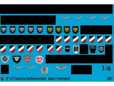 German Steel Helmet Markings - image 1