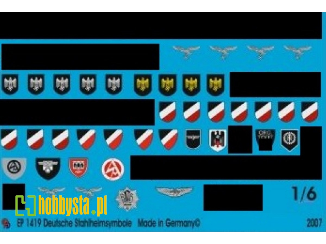 German Steel Helmet Markings - image 1