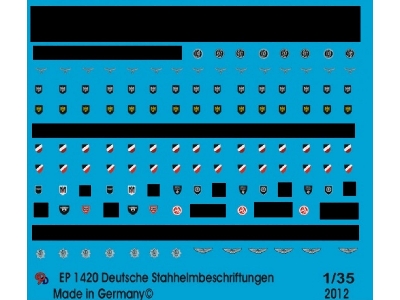 German Steel Helmet Markings - image 1