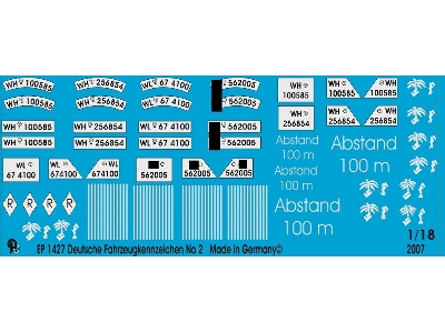 German Number Plates No. 2 - image 1