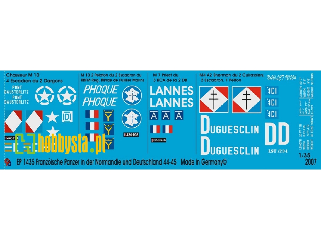 French Tanks In Normandy And Germany 1944-1945 No. 1 - image 1