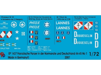 French Tanks In Normandy And Germany 1944-1945 No. 1 - image 1