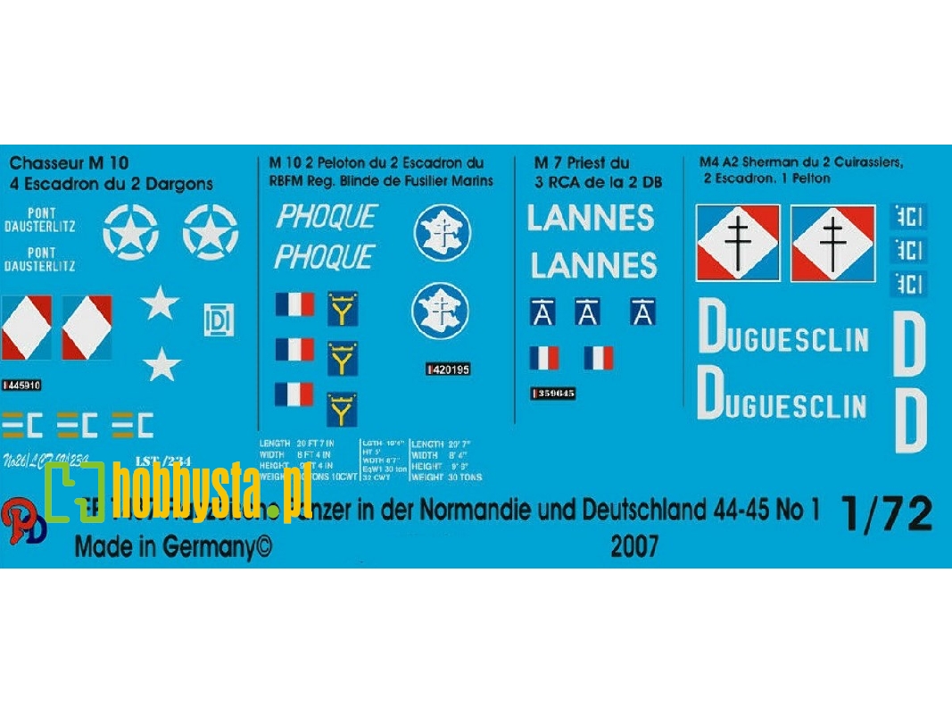 French Tanks In Normandy And Germany 1944-1945 No. 1 - image 1