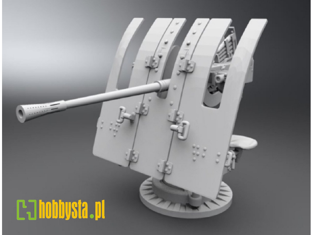 Kriegsmarine Aa Gun 3,7 Cm Marine Flak M42 (4 Pcs) - image 1