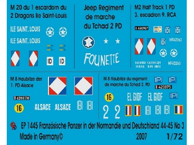 French Tanks In Normandy And Germany 1944-1945 No. 3 - image 1
