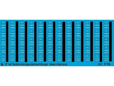 Markings For German Hand Grenades - image 1