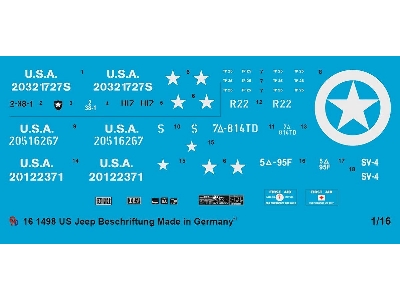 Us Jeep Markings No. 1 - image 1