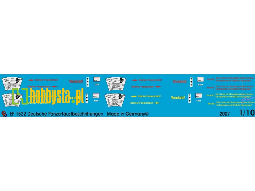German Panzerfaust Markings - image 1