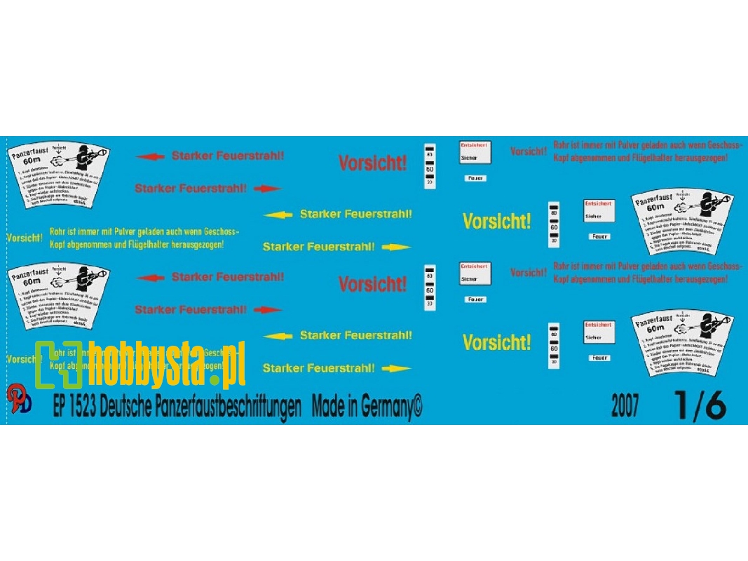 German Panzerfaust Markings - image 1
