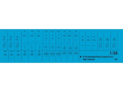 Ammo Markings For 28 Cm Leopold K 5 Railway Gun - image 1
