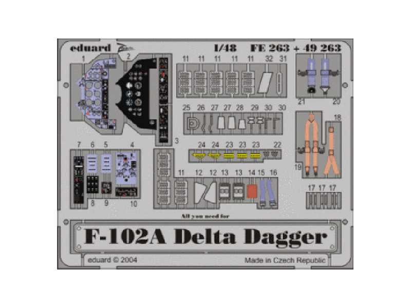 F-102A 1/48 - Monogram - - image 1