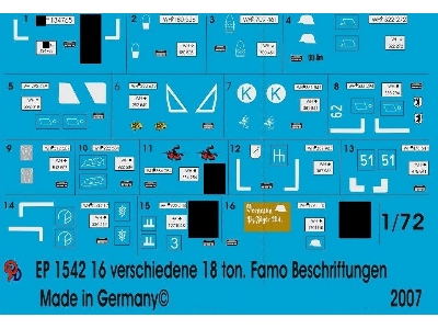 16 Different Versions For 18 Ton Famo Half Track - image 1