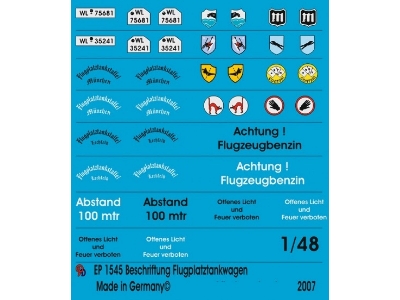 Markings For Opel Airfield Tanker - image 1