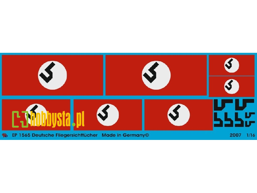 German Aircraft Reccon Flags For Tanks - image 1