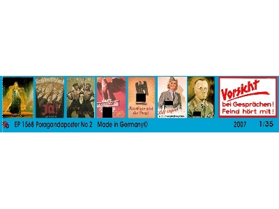 Propaganda Poster No. 2 Paper Print - image 1