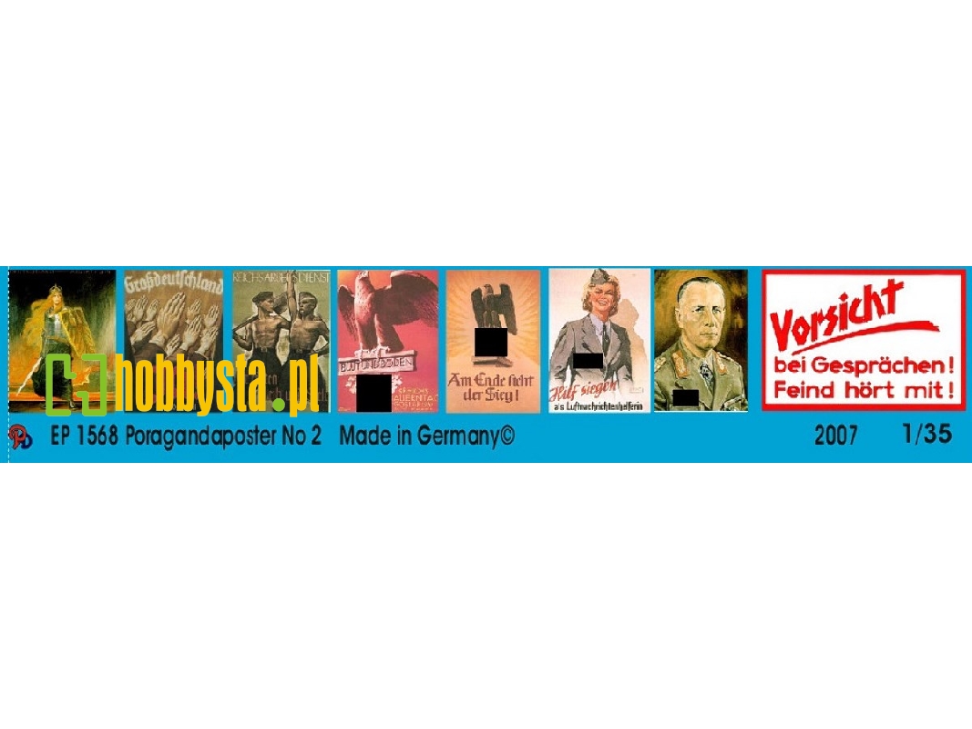 Propaganda Poster No. 2 Paper Print - image 1
