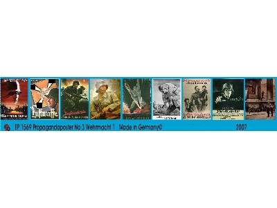 Propaganda Poster No. 3 Wehrmacht 1 Paper Print - image 1