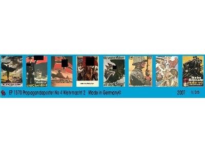 Propaganda Poster No. 4 Wehrmacht 2 Paper Print - image 1