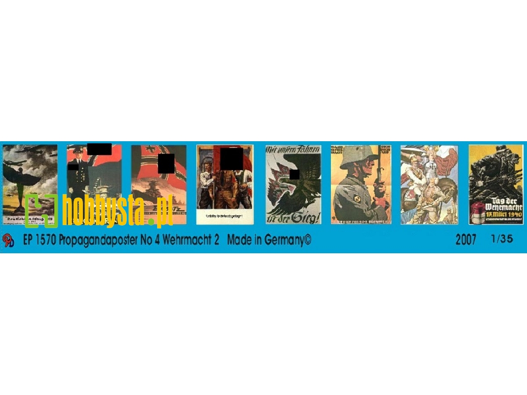 Propaganda Poster No. 4 Wehrmacht 2 Paper Print - image 1
