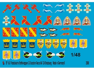 French Unit Badges 33 Escadron Reece Ba 124 Strasbourg - image 1
