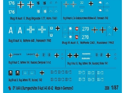 Markings For Stug Iii Version A-e Tanks - image 1