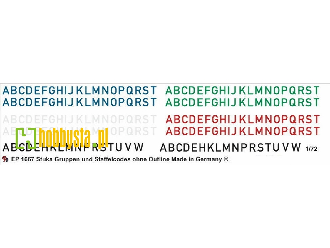 Stuka Group Codes Without Outline - image 1