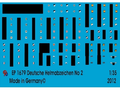 German Steel Helmet Markings No. 2 Volunteers - image 1