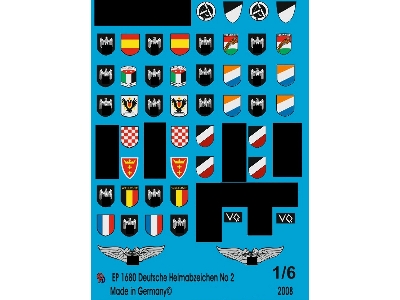 German Steel Helmet Markings No. 2 Volunteers - image 1