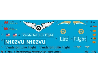 Ec 145 Rescue Helicopter Vanderbilt Life Flight Usa - image 1