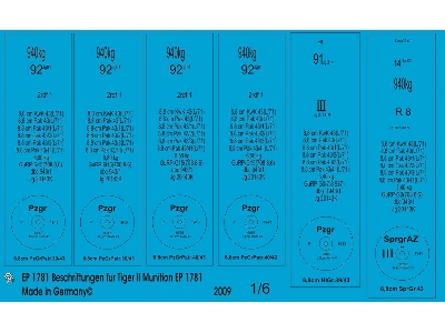 King Tiger And Pak 43 Ammo Markings - image 1