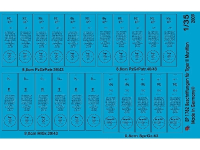 King Tiger And Pak 43 Ammo Markings - image 1