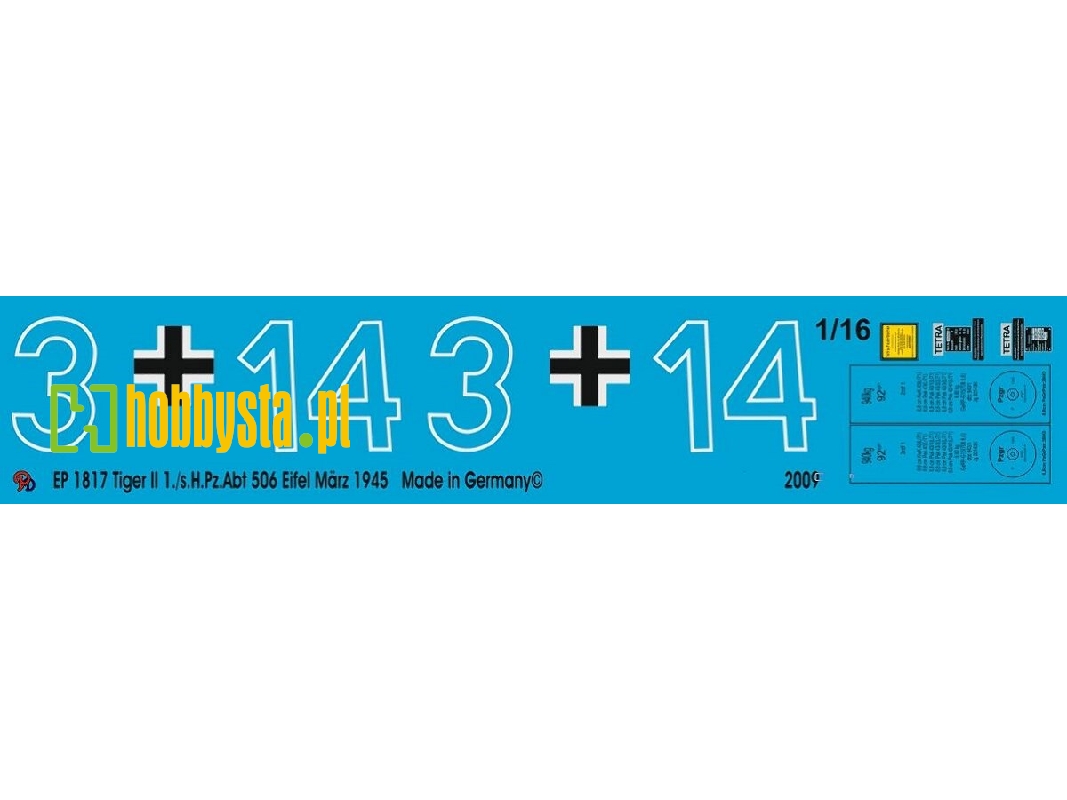 Tiger Ii 1./S. H. Pz. Abt 506, Eifel, Germany, March 1945 - image 1