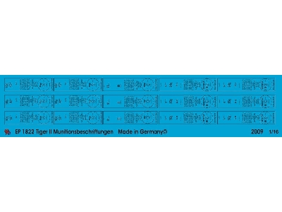 King Tiger 8,8 Cm Ammo Markings - image 1