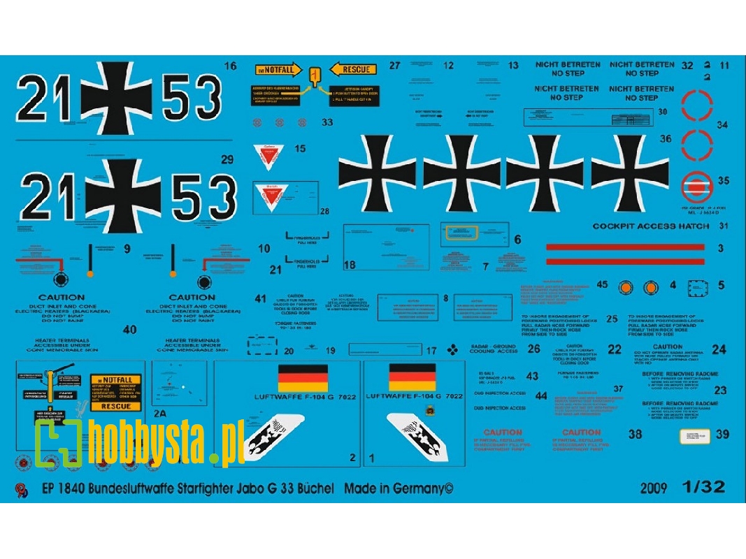 German Airforce Star Fighter Jabo G 33 Büchel - image 1