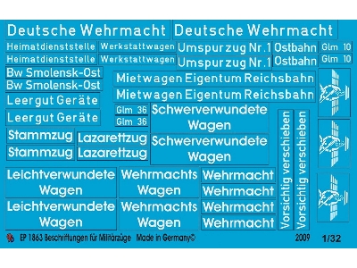 Markings For German Military Trains - image 1