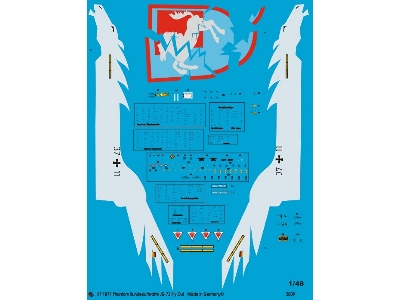 Phantom German Airforce Jg 72 Westphalia Fly Out Identifier 37-11 - image 1