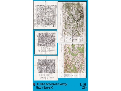 5 Battle Maps Of Bastogne - image 1